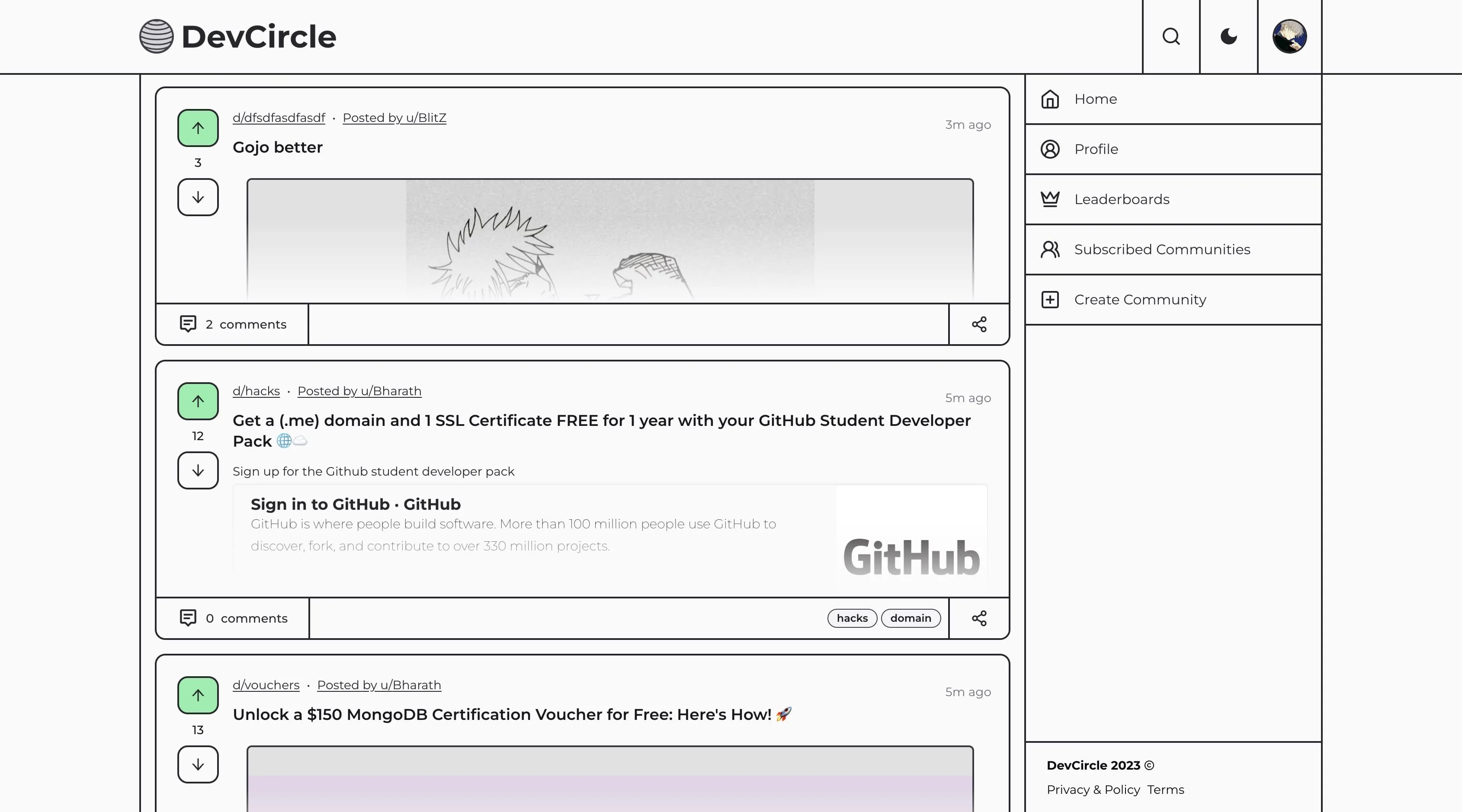 A Collaborative Developer Network
