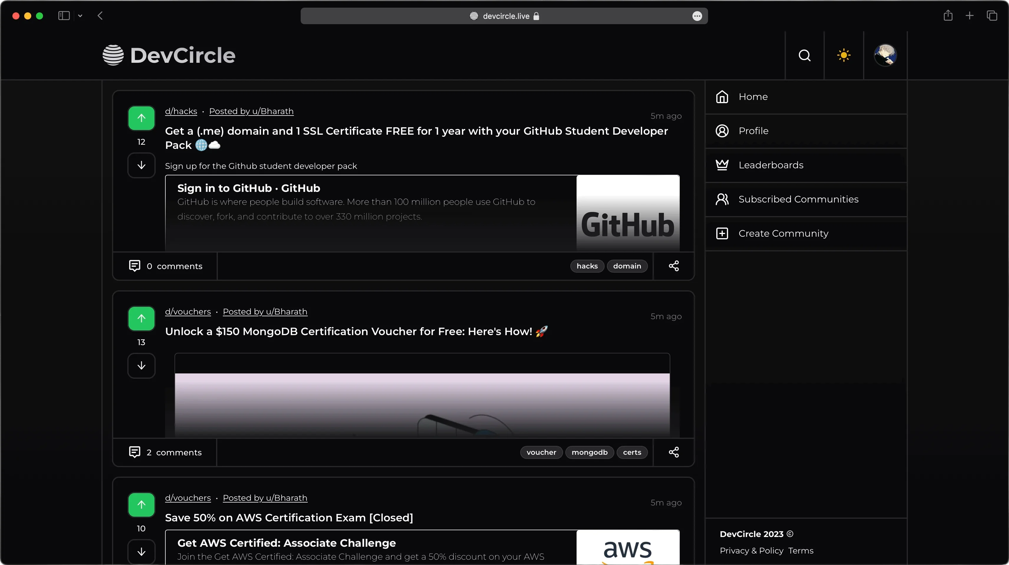 A Collaborative Developer Network